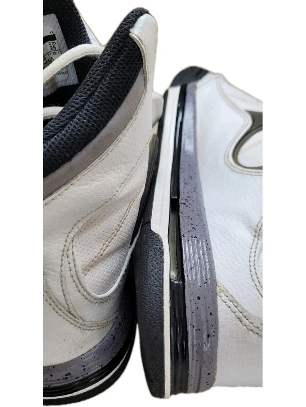 JORDAN Flight TR 97 2011 White cement heel Sneakers Size 7Y men's 6.5-7 Wom 8.5